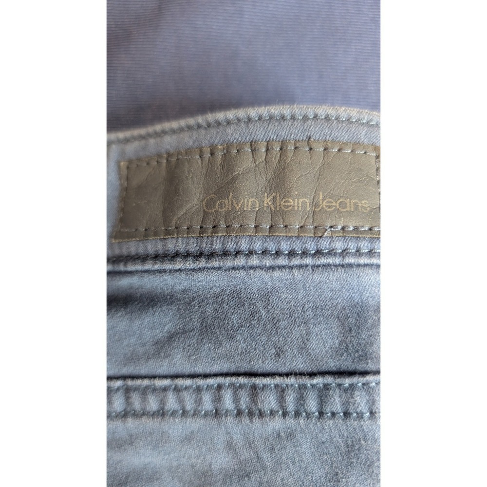 Calvin Klein Jeans Women Ankle Skinny Pants Blue‎ Size 8 - Picture 10 of 10